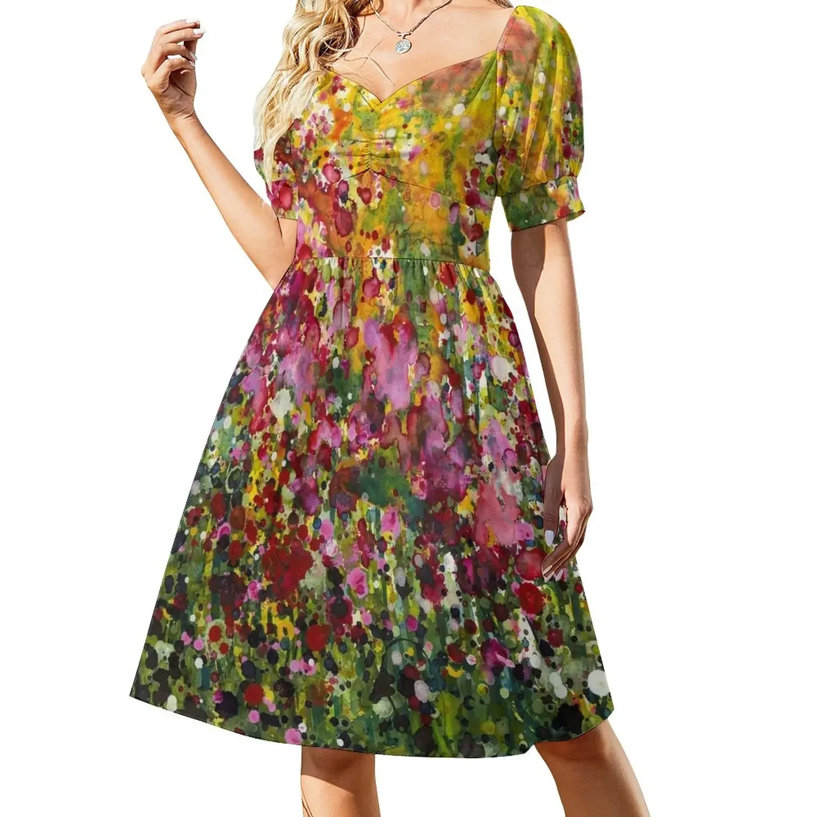 

Flora & May Signature Piece Short-Sleeved Dress Female dress woman dress