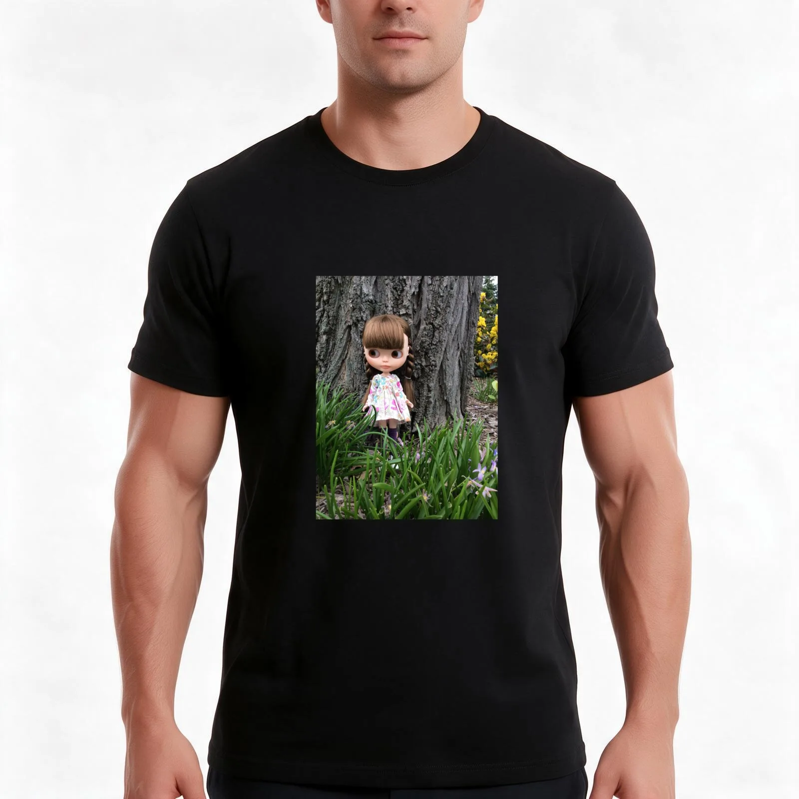 Waiting T-Shirt, Summer Casual Cotton Tee, Oversized Streetwear Tops, Vintage Graphic Print, Loose Fit Short Sleeve, 100% Cotton