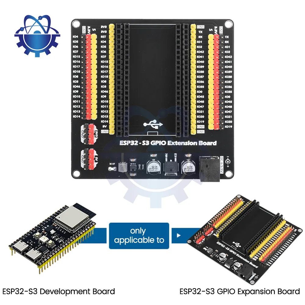 ESP32-S3 GPIO IoT Development Board Expansion Board ESP32 Pin Expansion Backplane