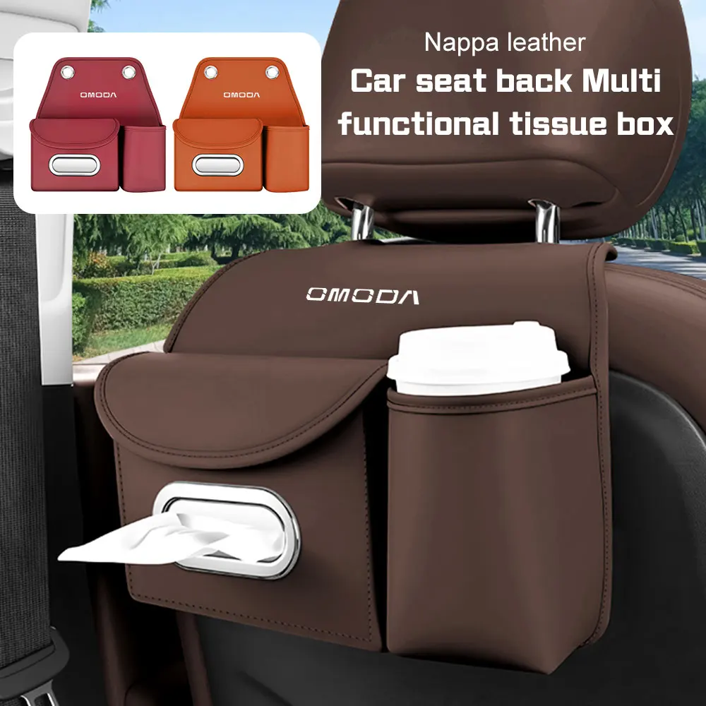 para-chery-omoda-5-9-fx-gt-c5-c3-s5-e5-c9-ev-phev-a9-bolsa-organizadora-de-couro-para-encosto-de-banco-de-carro-com-porta-copos-e-caixa-de-lencos