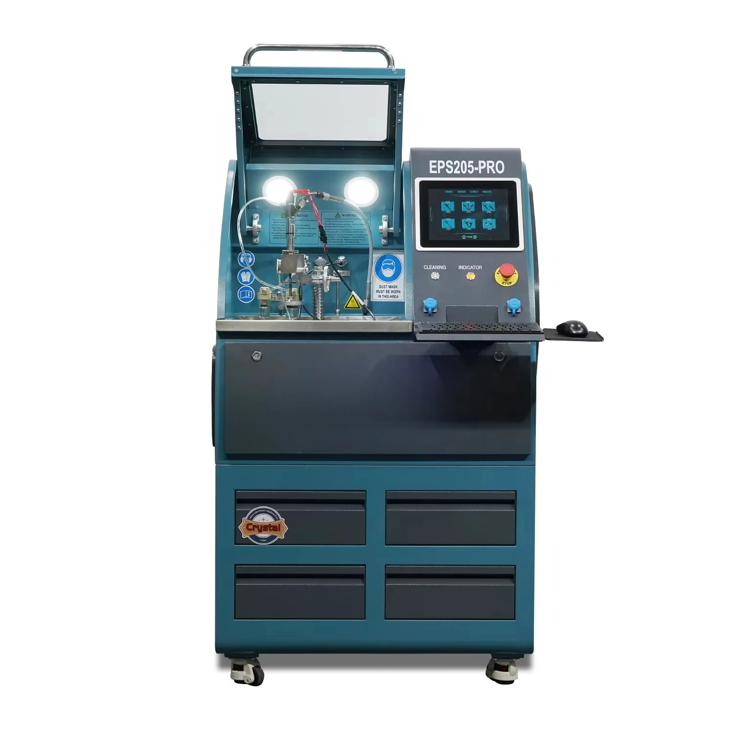 Common Rail Injector Test Bench EPS205-Pro with Cleaning Function Injector Cleaner Machine