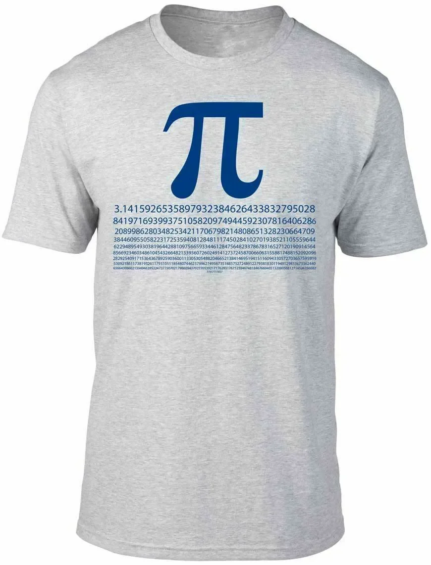 Funny Mathematics Maths Science Joke Fashion Pi Numbers T Shirt. Short Sleeve 100% Cotton Casual T-shirts Loose Top Size S-3XL