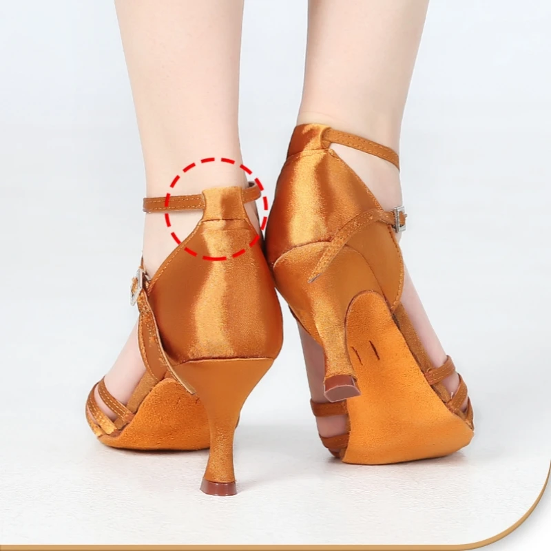 

Лидер продаж, женская обувь для танго/бальных танцев/латинских танцев, профессиональная танцевальная обувь для сальсы на каблуке для девочек, женская обувь 5 см/7 см