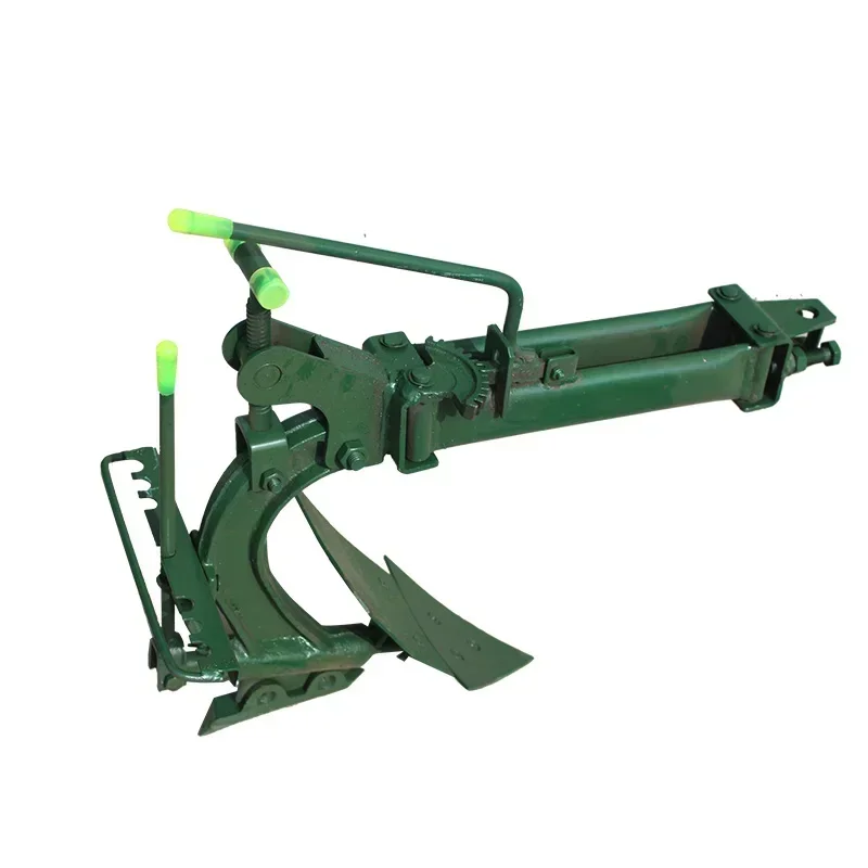 Walk-Behind Tractor Thick Cast Iron Double-Sided Plow Flip Plough Cultivated Land Plow Open Trench Plow