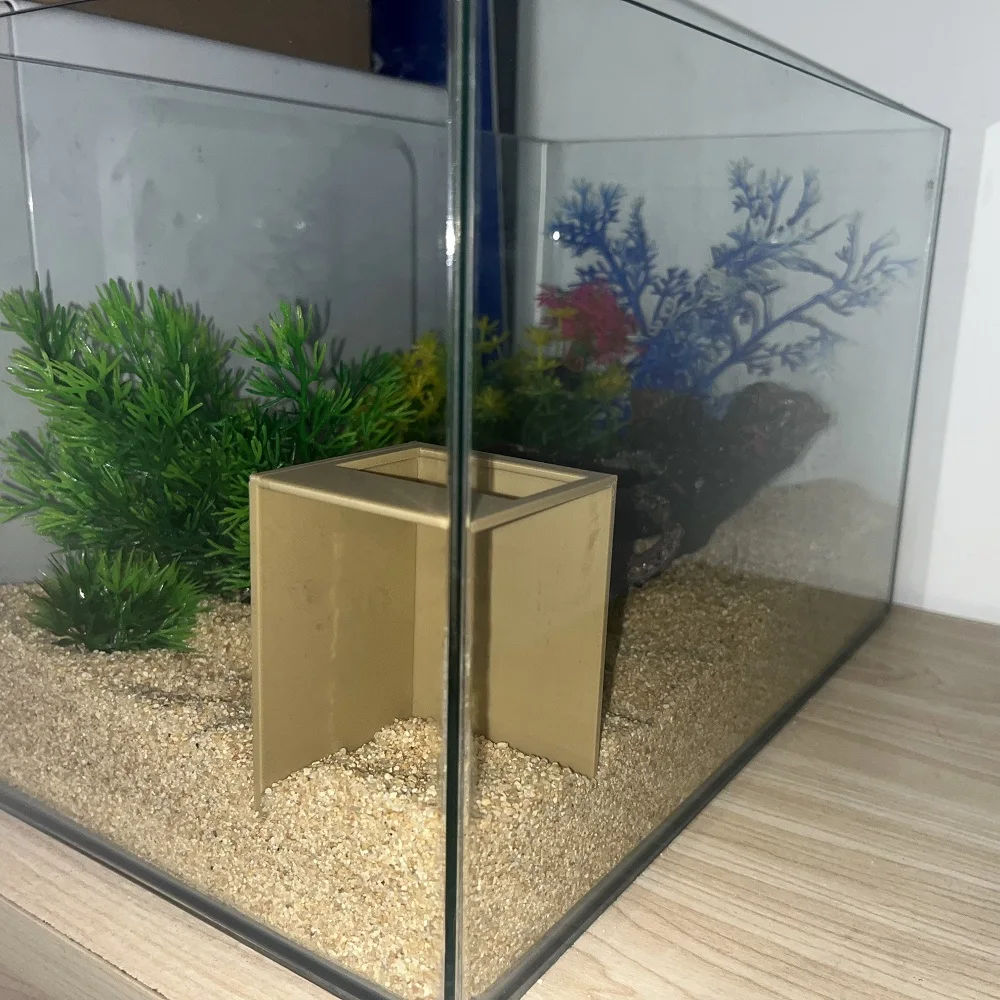 Aquarium cave Fish tank underground hiding cave For Aquatic Pets To Breed, Play AndRest Fish Tank Ornaments
