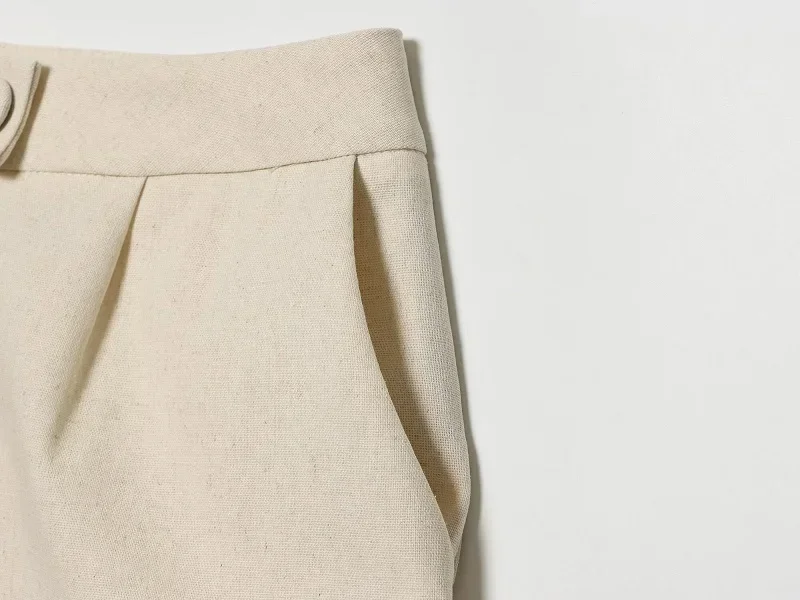 HXAO Kurze Jacke Spitzen-Blazer Damen Bürokleidung Kurzarm-Blazer Damen Sommer Knopfleiste Lässiger Pendler-Blazer Damenanzug – Detail 15