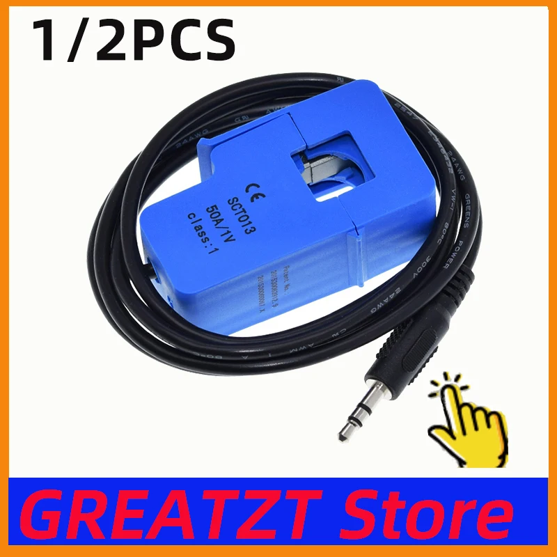 High Quality 30A 50A 100A  SCT-013-030 SCT-013-050 SCT-013-000 Non-invasive AC current sensor Split Core Current Transformer