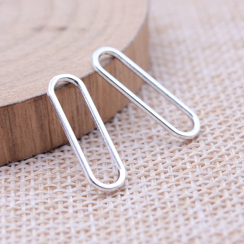 

100pcs/lot Mixed Antique Alloy Metal Oval Ring Pendant For Charm Making DIY Bracelets Necklace Accessories