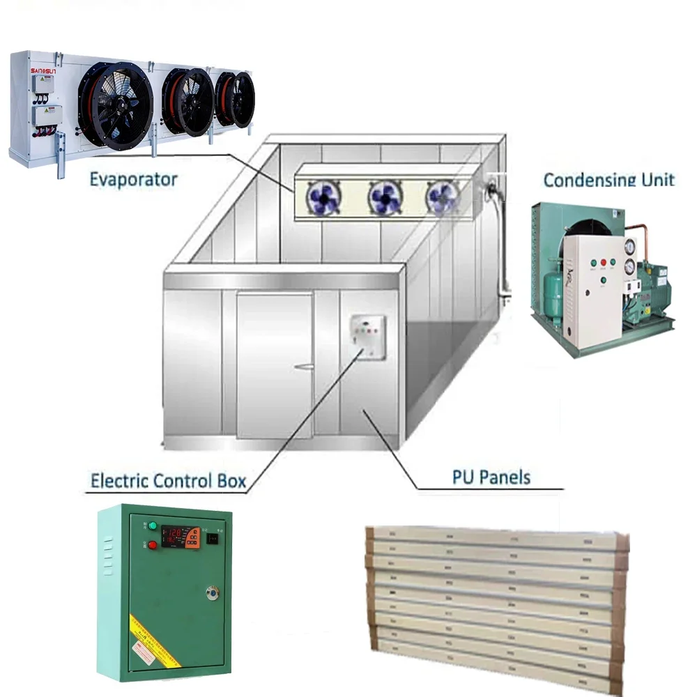 Customized Freezing Room Cold Storage Mobile Container Storage