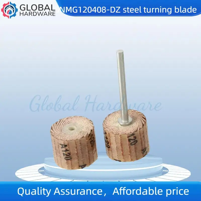 Set Flap Pengamplas dengan Kepala Roda Gerinda Alat Abrasif Pengamplas Penghilang Karat untuk Alat Putar Dremel