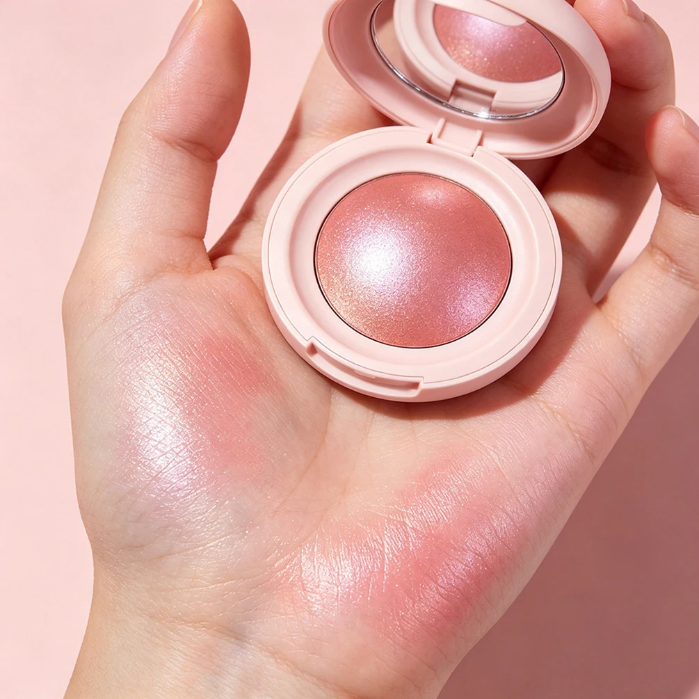 glow-finish-blush-powder-private-label-pink-package-silky-smooth-texture-waterproof-long-wear-vegan-custom-logo-natural-makeup