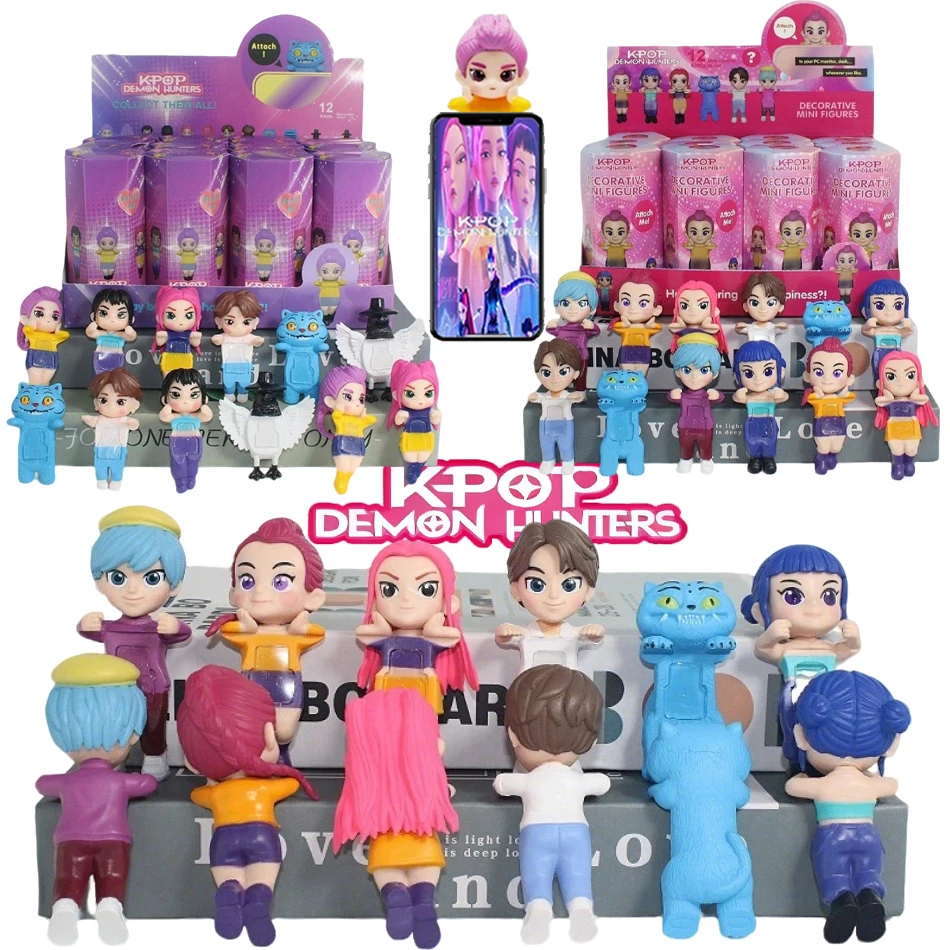 

Новая серия Papa, два стиля, аниме Kpop, фигурка охотника на демонов, украшение для телефона, компьютера, коллекция фигурок, модель игрушки, подарок на день рождения