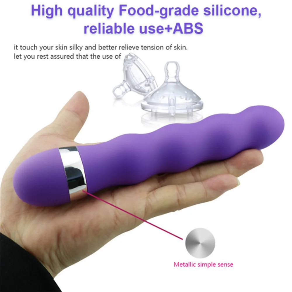 G-Spot-Vibromasseur vaginal pour adultes, clitoris, plug anal, godemichet anal 7.0, mastyljaune, AV injuste, baguette magique, jouets sexuels