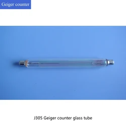 Direct selling J305 Geiger counter glass tube gamma ray intensity, high-energy beta ray detection Geiger counter tube