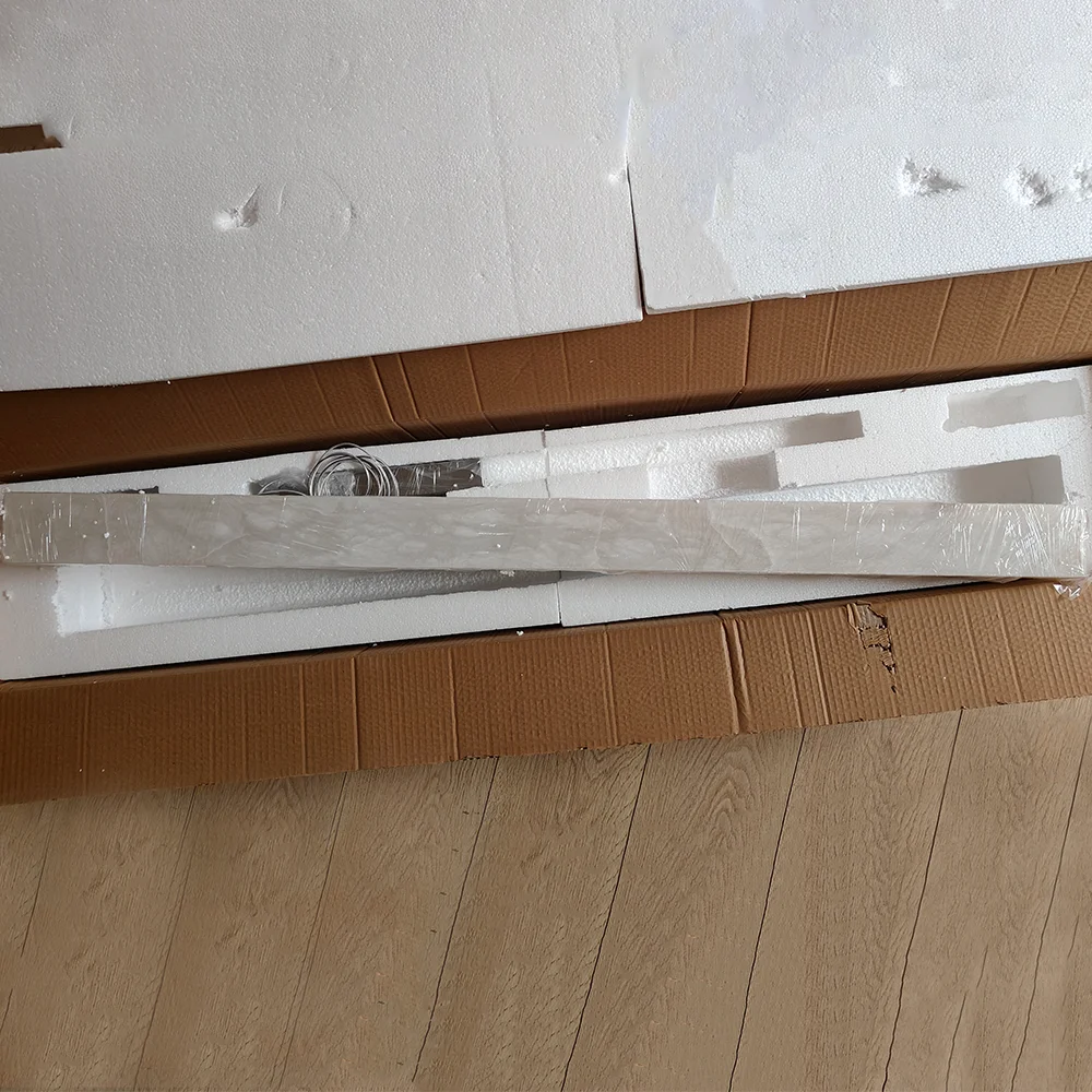 ثريا حديثة فاخرة مع غطاء مرمر وتصميم متكامل من الرخام الطبيعي والنحاس النقي لغرفة المعيشة وغرفة الطعام والمنزل