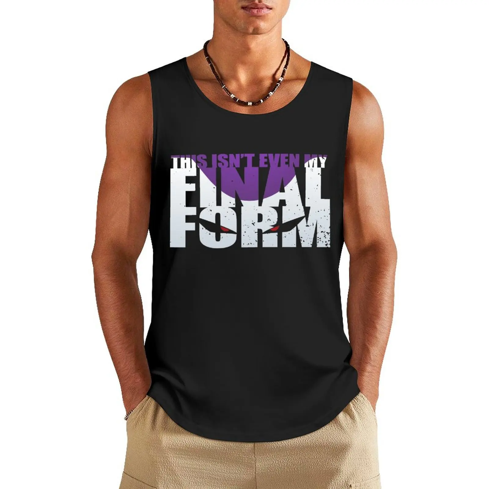 This Isn't Even My Final Form Tank Top sleeveless vest men Men's cotton t-shirt gym wear men