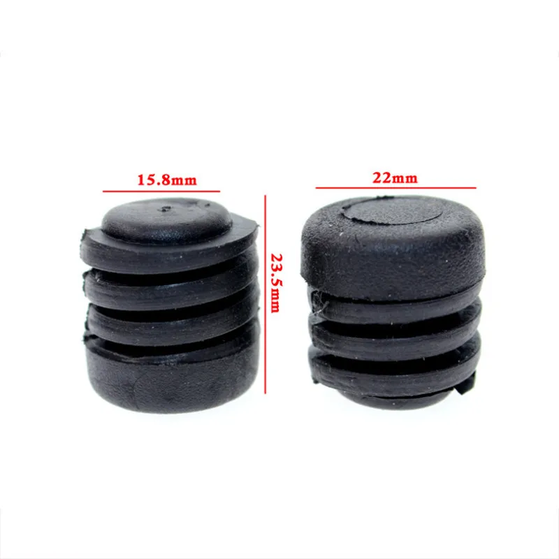 

Rubber Stops Door Dampers Buffer Moulding Retainer Stopper 2pcs Black Bonnet Adjusting Pad Bumper Car Accessories