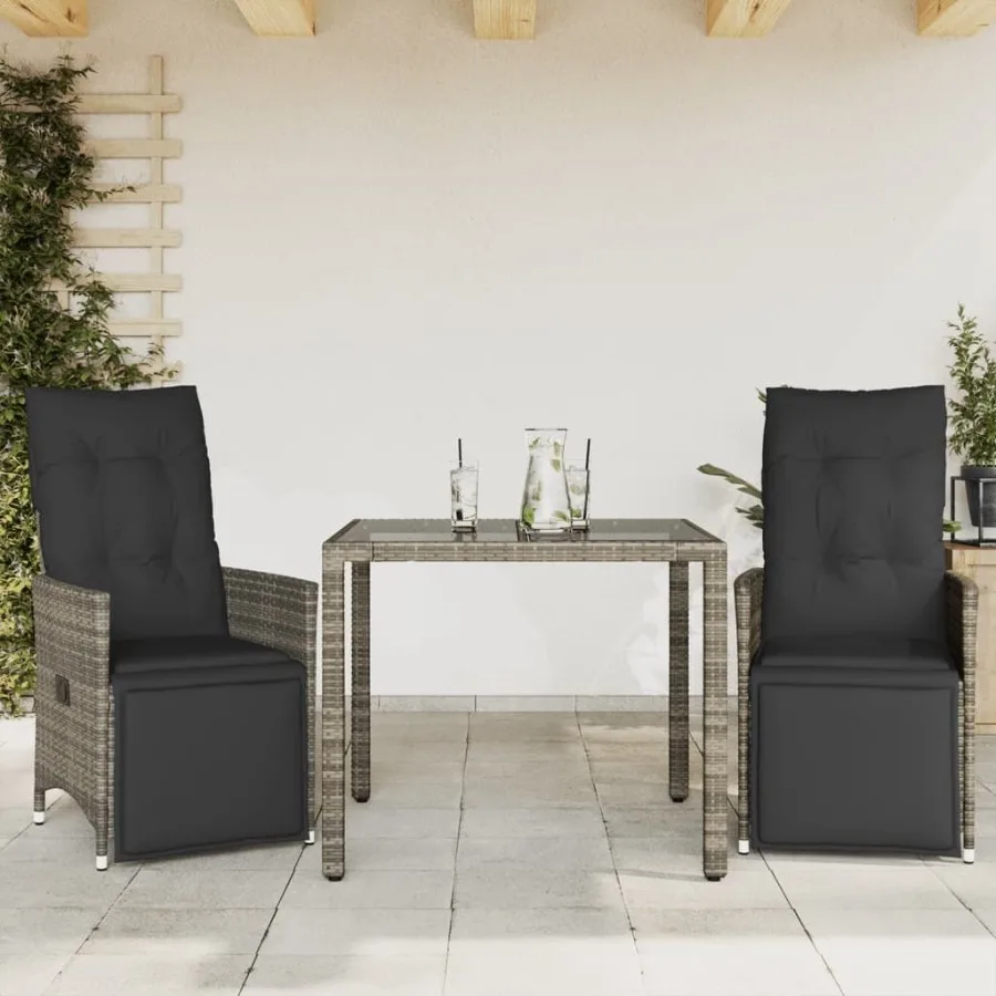 

Bistro Set Grey, 2025 year