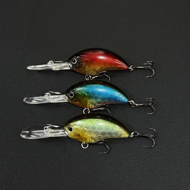 55MM 11.4G Crankbait Fishing Lures Floating Pesca Jerkbait Pike Isca Artificial Bait Sea Bass Pike Swimbait Fishing Accessories - view 5
