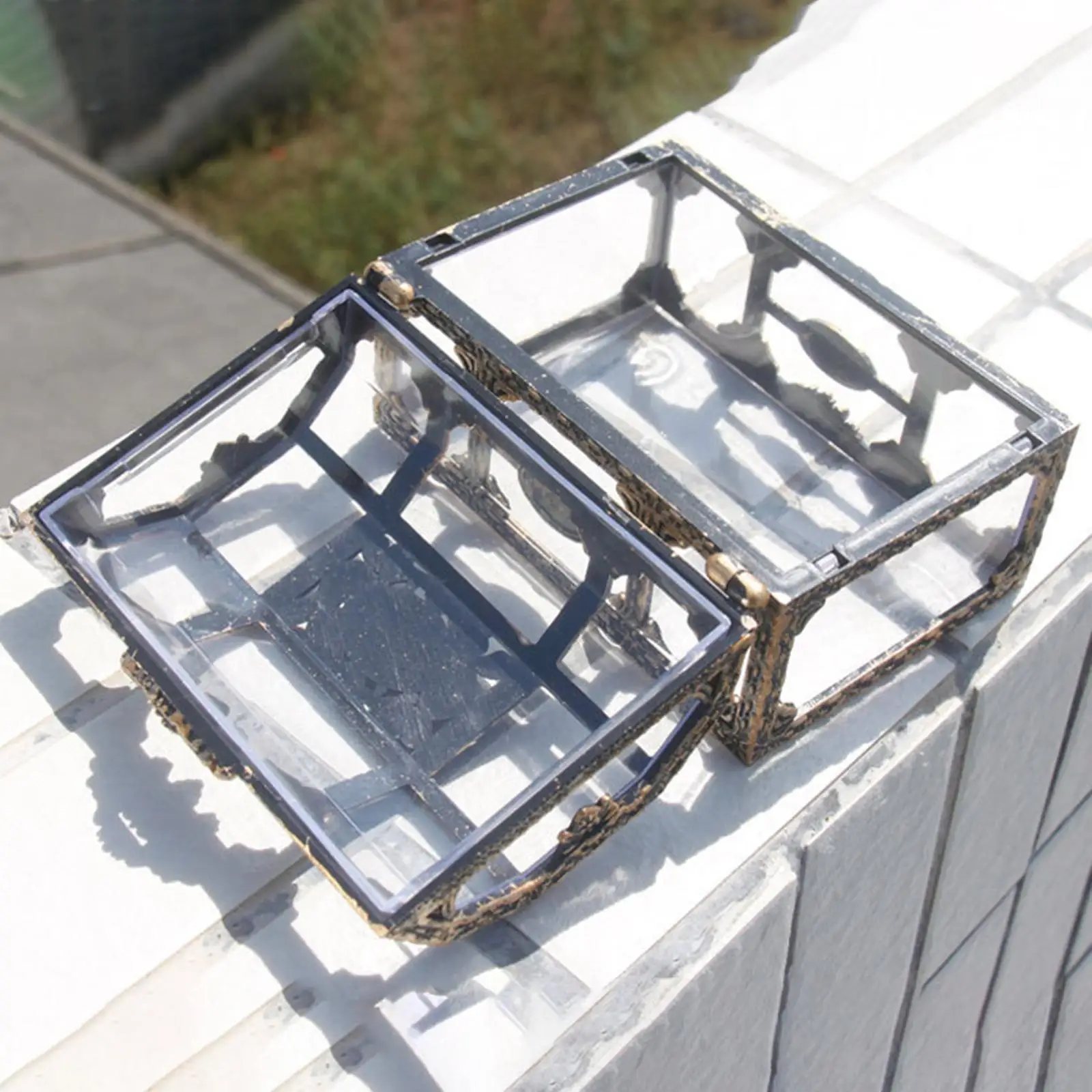 

Transparent Pirate Treasure Chest, Jewelry Organizer Collection Storage Box Jewelry Storage Chest for Classroom Party Favors