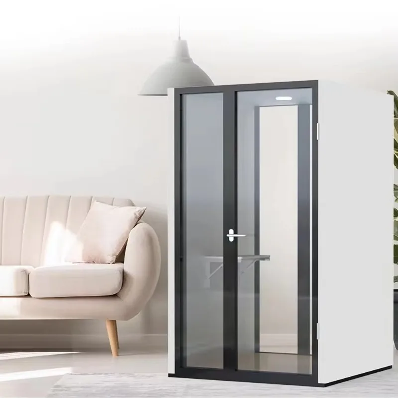 High Quality Easy Installation Soundproof Pod Office Pod Privacy Pod Soundproof Cabin Silent Cabin Model Small 1 Person