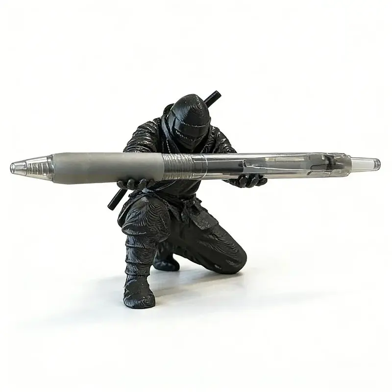 

Pen Holder Cool Ninja Unique Desktop Organizer Creative Ninja Style 3D Printed Desktop Decoration Display Stand Office Storage