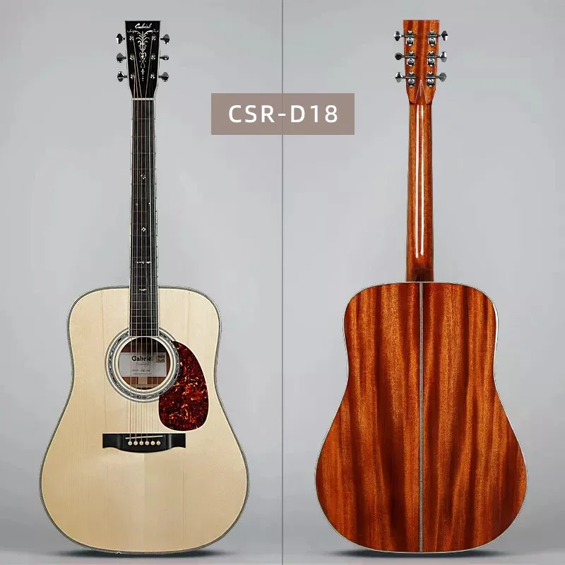 Gabriel guitar CSR-D18 custom shop supply limited all solid Honduran  handmade acoustic guitars for wholesale