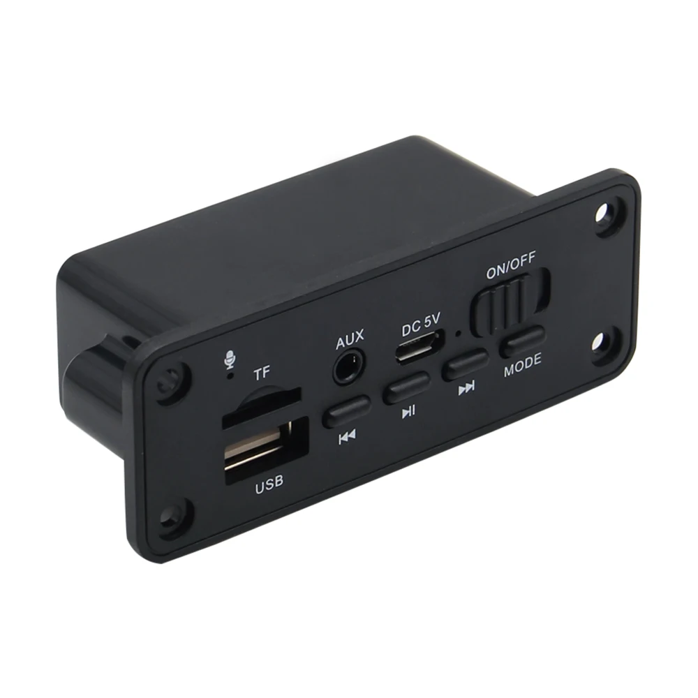 5 فولت بلوتوث MP3/WMA/WAV فك مجلس وحدة صوت 2*3 واط مكبر للصوت اللاسلكية USB SD TF راديو AUX FM مشغل MP3 لملحقات السيارة #6