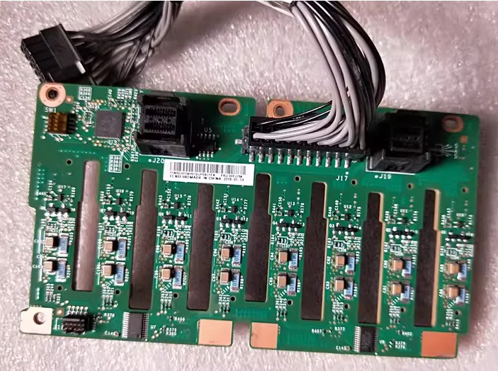 

For IBM X3650M5 X3650 M5 X3500M5 X3500 M5 8-bay 2.5 inch hard drive backplane 00FJ756 with cable 0FJ756