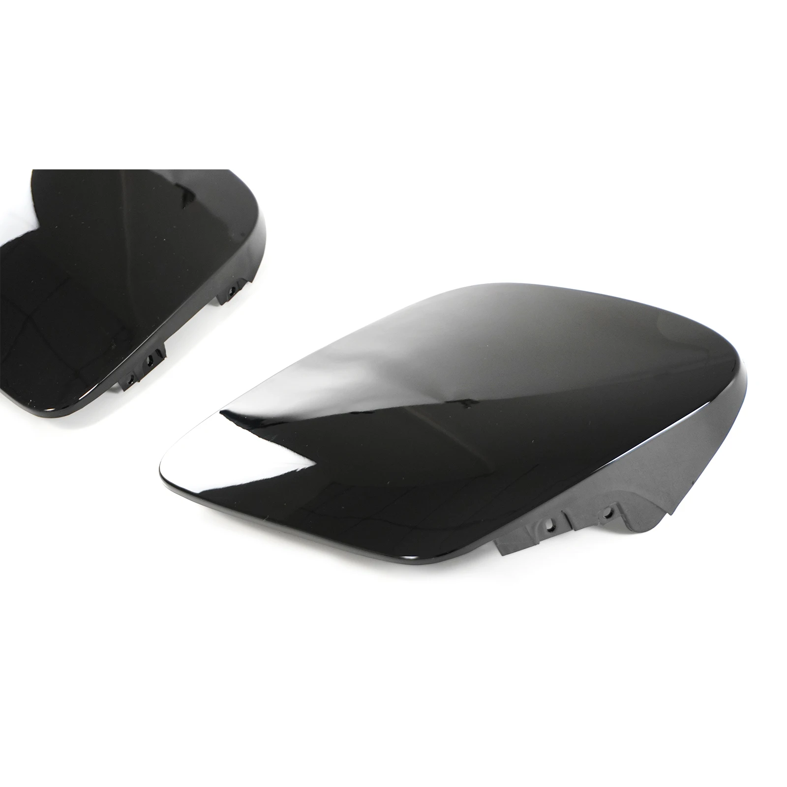 A Pair Front Headlight Covers For Chevrolet Corvette C5 1997-2004 Glossy Black Matte Black ABS Plastic Body Kit Car Accessories