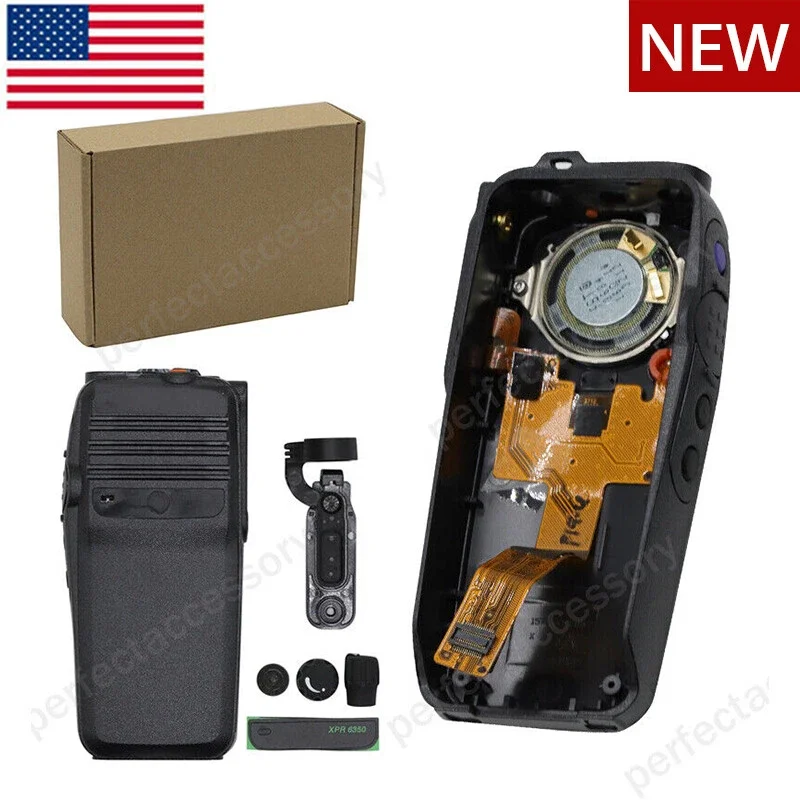 New XPR 6350 Housing Case With Speaker Replacement Kit For XPR6350 XPR6300 Radio