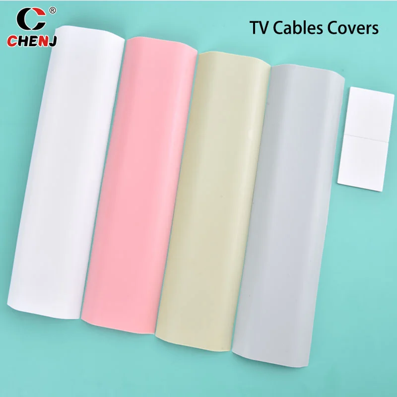 1pcs Safe Hide TV Cable Cover Wire Cord Tidy Wall Kit Computer Audio Home Organizer Accessories