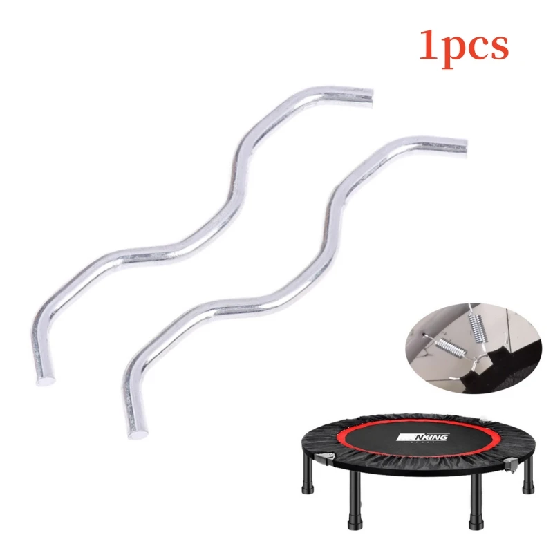 1pcs W Shaped Double Trampoline Spring Hook Sturdy Trampoline Triangle Buckle for Indoor Kids Trampoline Accessories