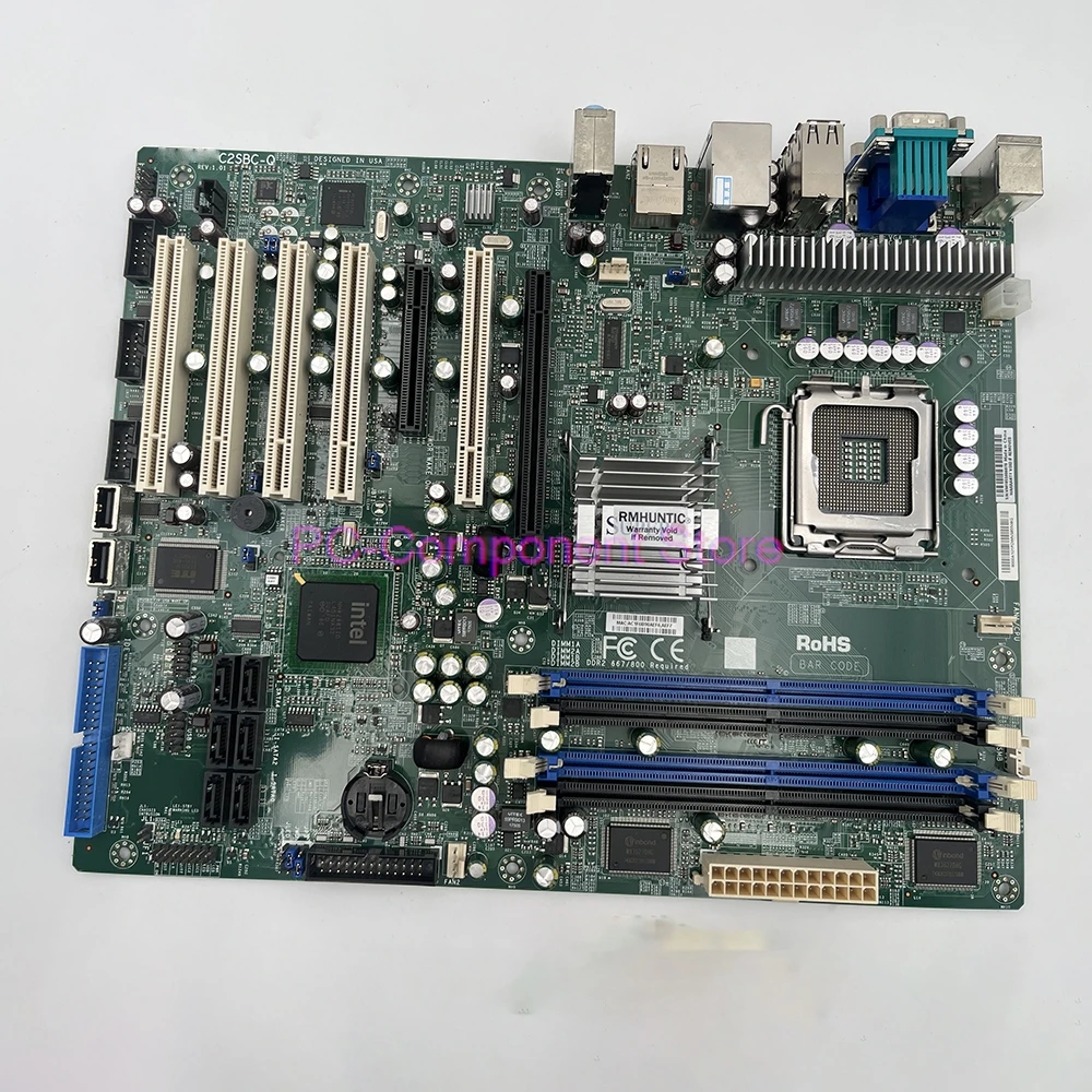 Para placa base de servidor Supermicro C2SBC-Q LGA775 5 * PCI