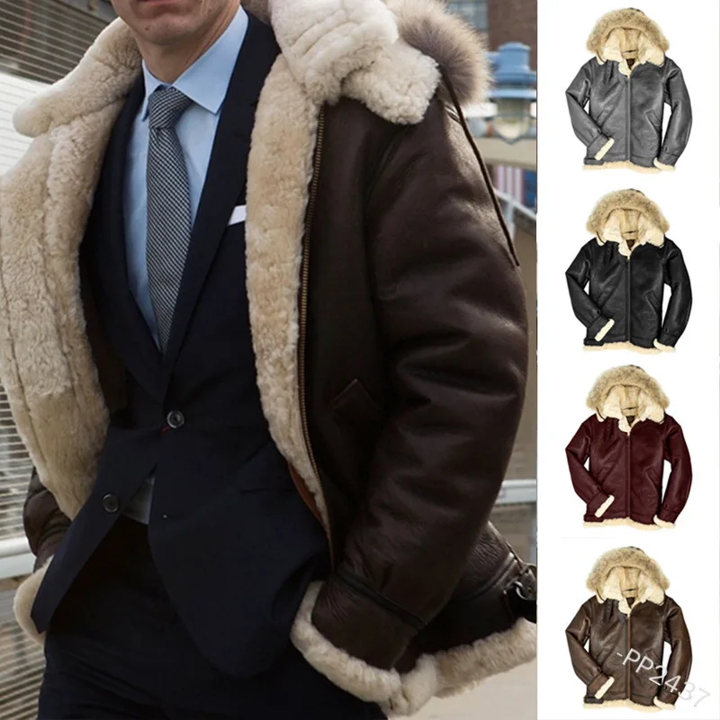 

Independent Station Fur Coat Winter Jacket Thick Fur Suede Coat Men's Coat