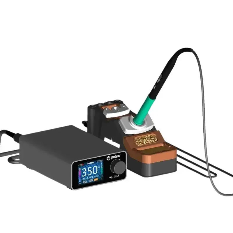 GEEBOON TC22 240W stationset met SDC02 standaard + T245/T210 handvat + C245/C210 soldeerbouttip - afbeelding 2