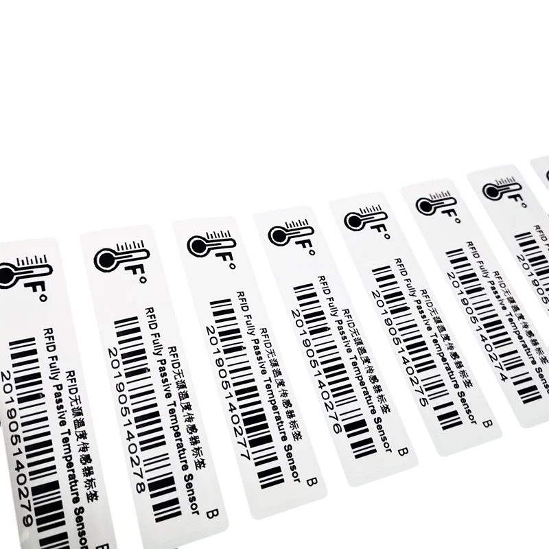 UHF RFID Passive Temperature Tag For Cold-Chain Iogistics