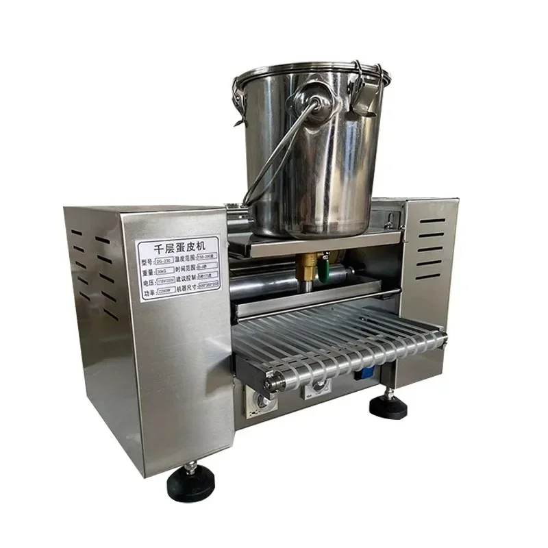 【Best-selling】Automatic Mousse Thousand Layer Cake Making Machine Chesse Crepe Cake Machine