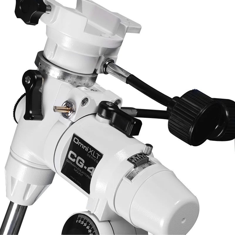 Omni XLT 102ED Refractor Telescope Hand Figured Refractor with XLT Optical Coatings Manual German Equatorial EQ Mount