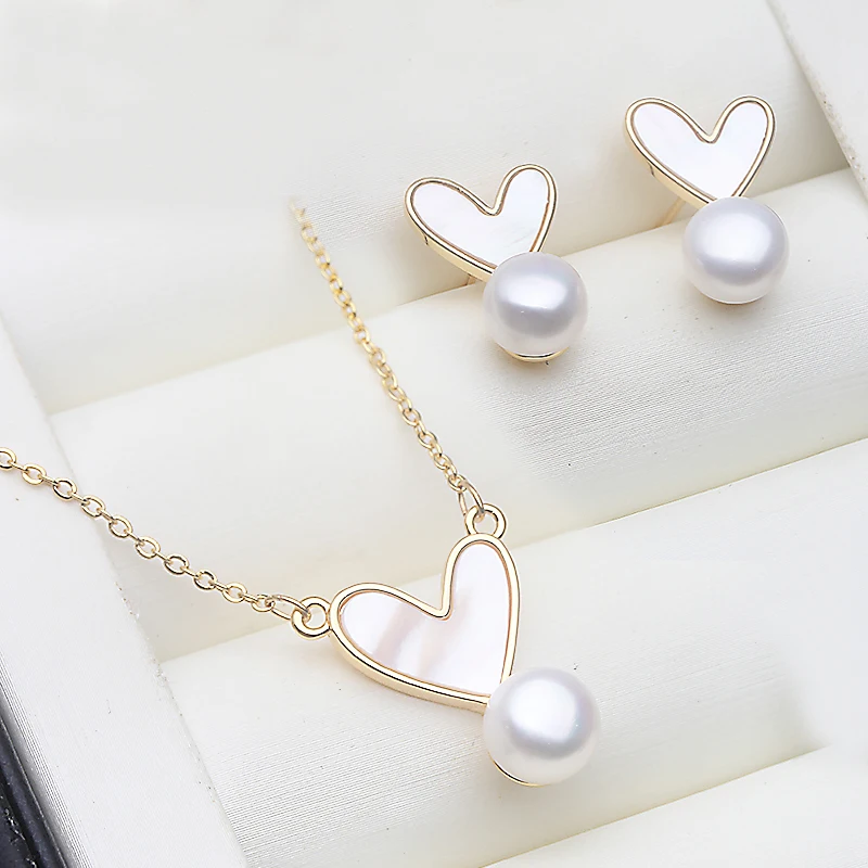 

Свадебный комплект серег с пресноводным жемчугом, комплект украшений из серебра 925 пробы с жемчугом, роскошный подарок на годовщину для жены, матери, белый, черный