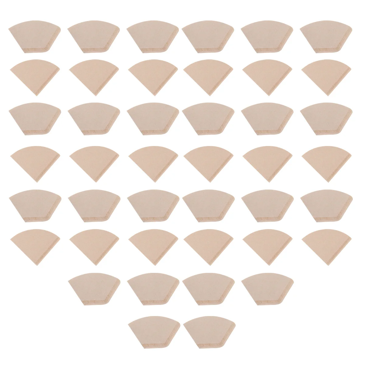 

200Pcs Cone Coffee Filter Paper Unbleached Disposable Drippers Improve Brew Taste Practical Coffee Filter Paper Filters