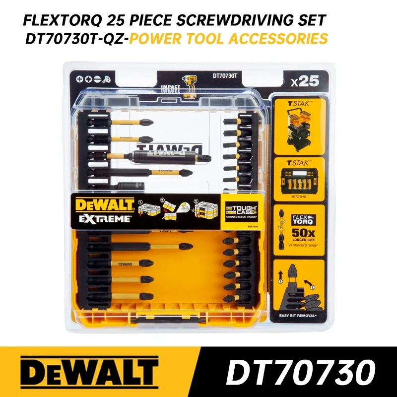 Imagem -05 - Brocas Dewalt Grupo Acessórios da Ferramenta Elétrica Dt70748 Dw1361 Dt70730 Dt70735 Dt70758 Dwacs65 Dwangft100conjunto Dw2166 Dt70702 Dt70739