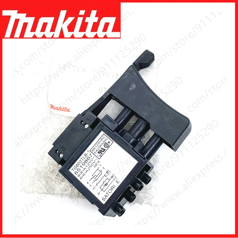 

Переключатель ДЛЯ MAKITA HP2030 HP2031 HP2032 HP2033 HP2040 HP1500 8450 8451 6408 6410 6821
