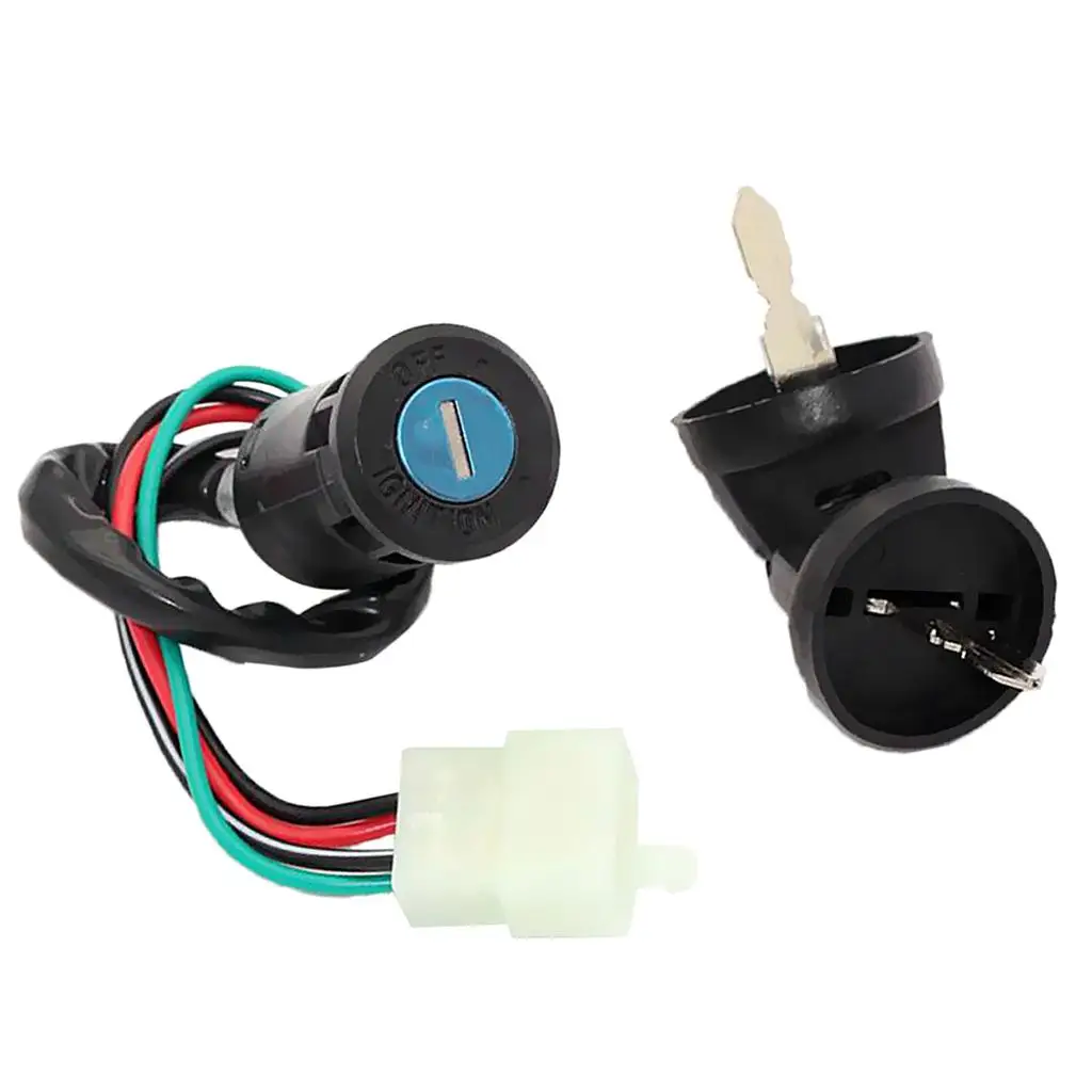 1x Ignition Key Switch for Dirt Bike Bike Bike ATV Buggy