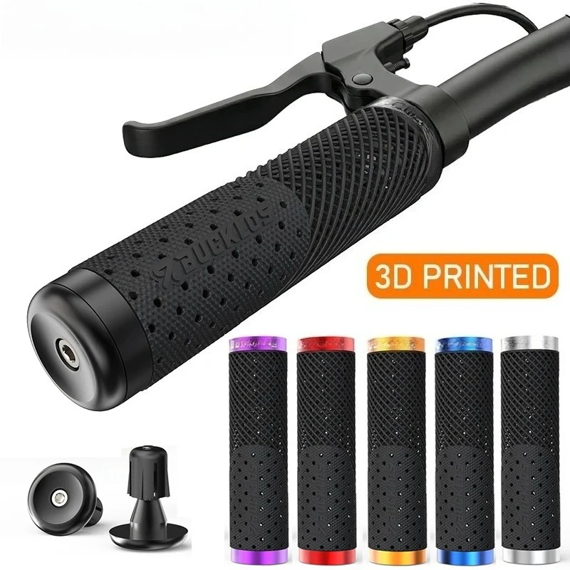 

Эргономичные 3D-печатные ручки для велосипеда, сотовые 3D-грипсы для руля MTB, фиксирующиеся на руль, заглушки для велосипедного руля