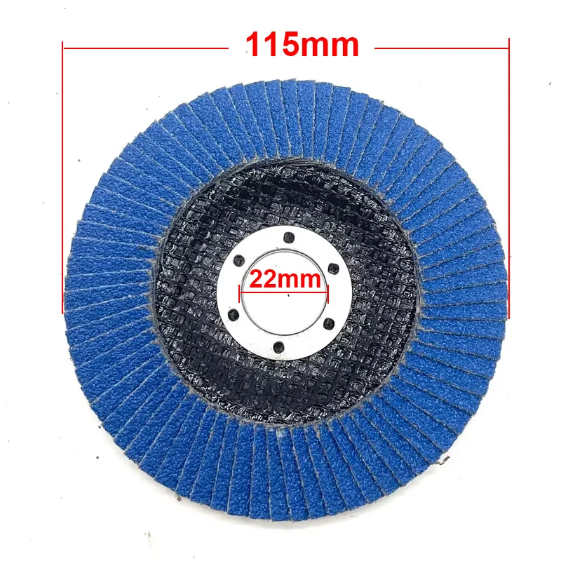 1PC Flap Discs Sanding Discs 115mm 4.5 inch 40/60/80/120 Grit Grinding Wheel Blade for Angle Grinder Abrasive Tool Sanding Disc