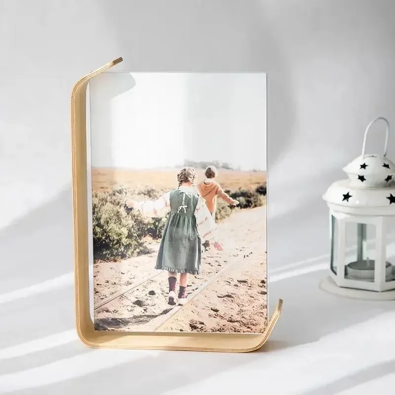 Acrylic Wooden Photo Frame Herbarium Display Frame Calendar DIY Frame Photo Frames for Wedding Party Picture Frame Photo Decor