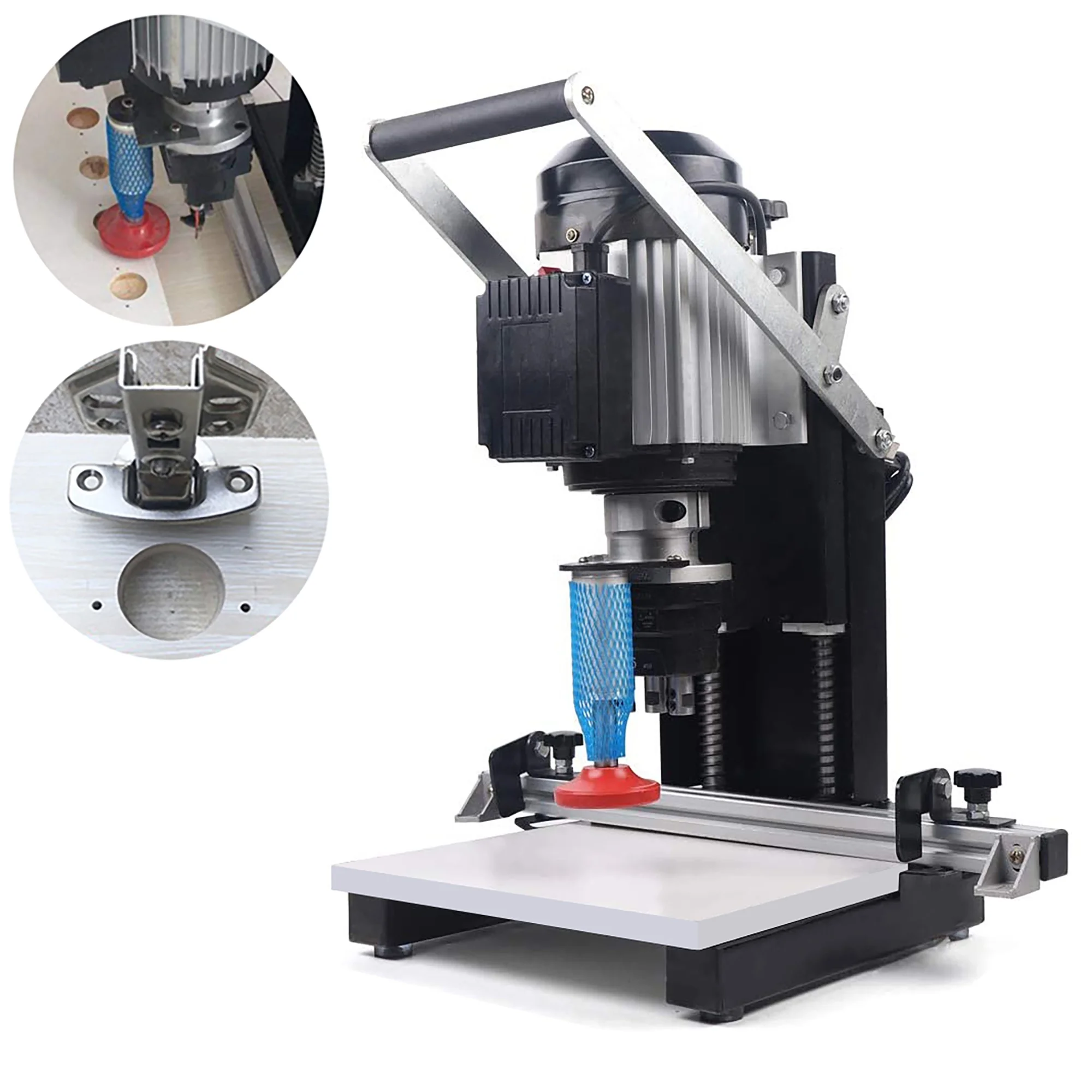Hot Selling Draagbare Scharnier Kleine Draagbare Handmatige Scharnier Saai Boren Freesmachine voor Deurslot Gat Kast Boren