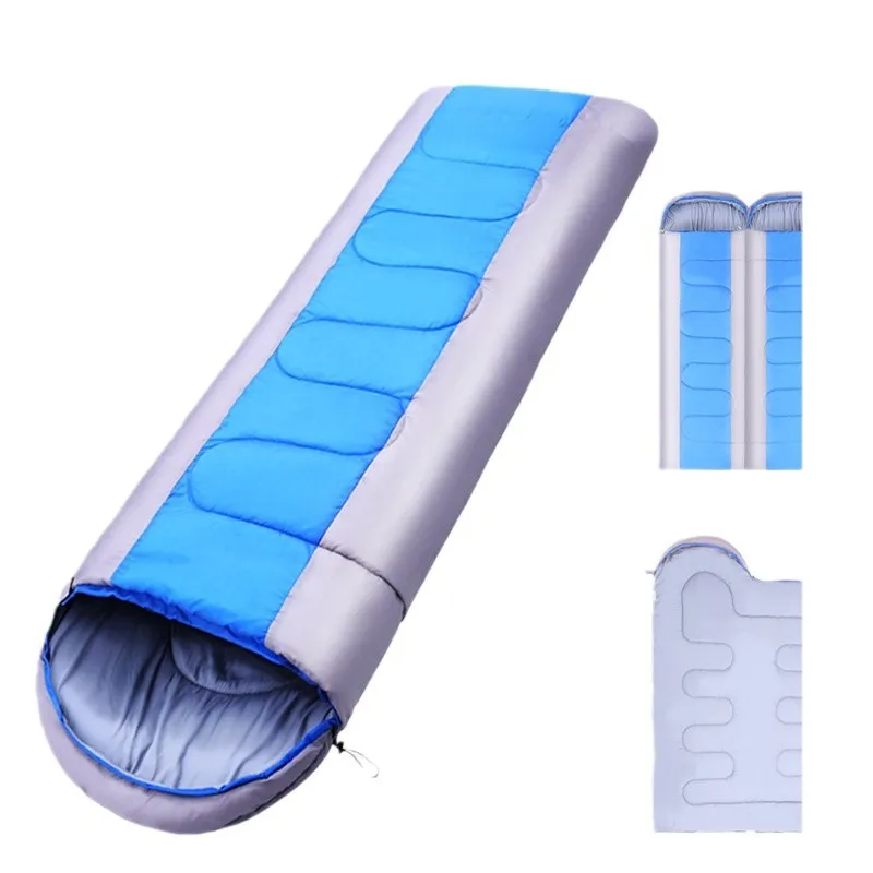 

Adult outdoor sleeping bag hollow cotton 028 classic envelope type winter thickened warm skin-friendly portable