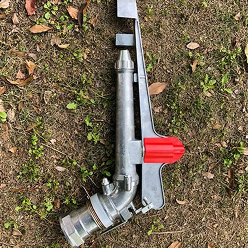 1.5 Inch Zinc Alloy Nozzle Irrigation Sprinkler Water 360 Degrees Adjustable Rain Spray Field Sprinklers Eco-Friendly